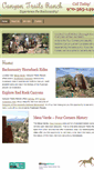 Mobile Screenshot of canyontrailsranch.com